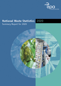 Image of front cover of National Waste Statistics Summary Report for 2020